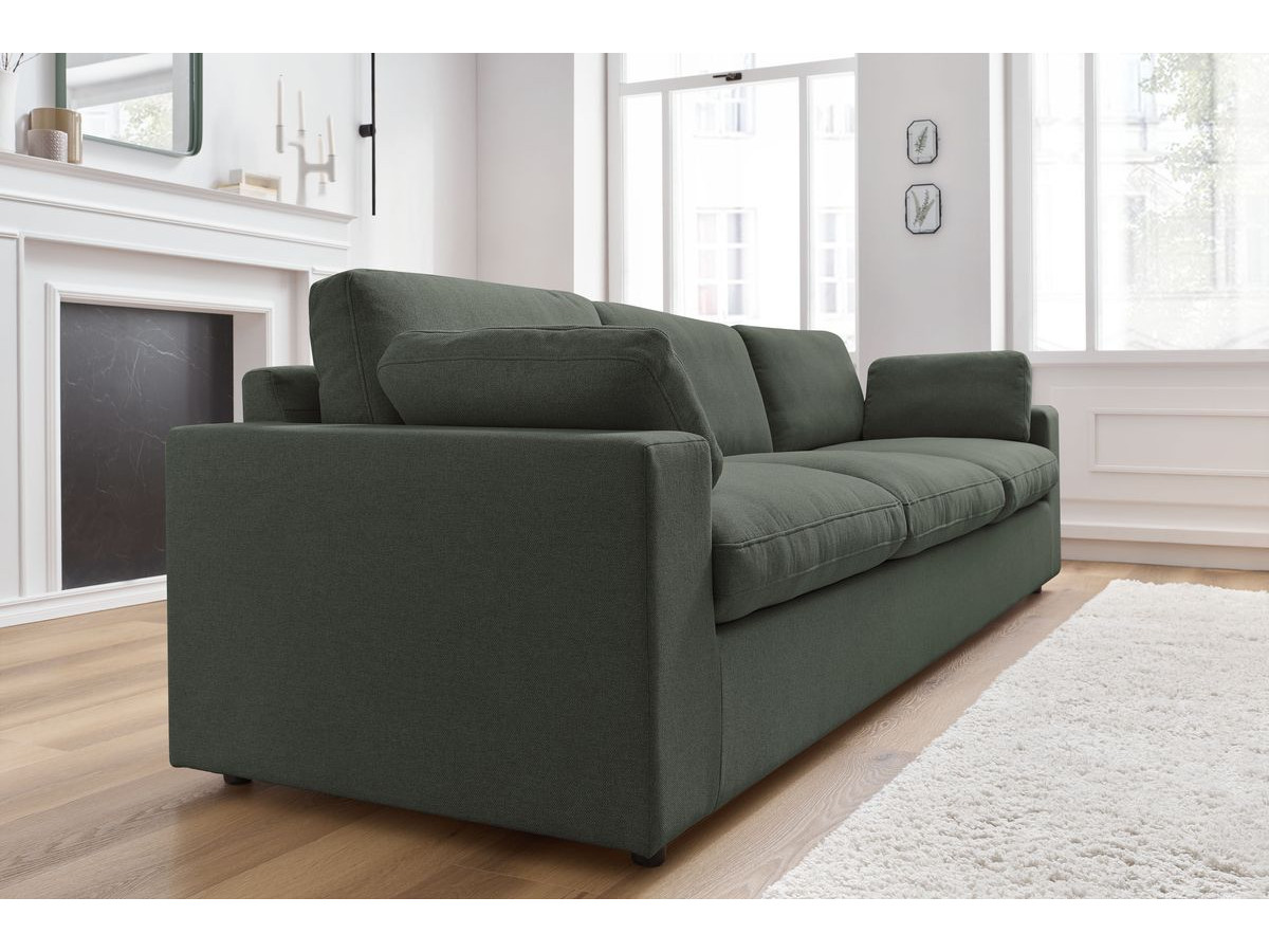 Bobochic Belair Sofa 4-Sitzer Stoff Grün