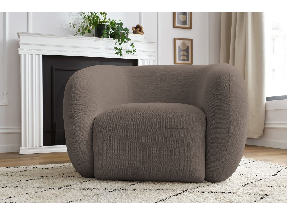 Bobochic Celine Sessel Stoff Taupe