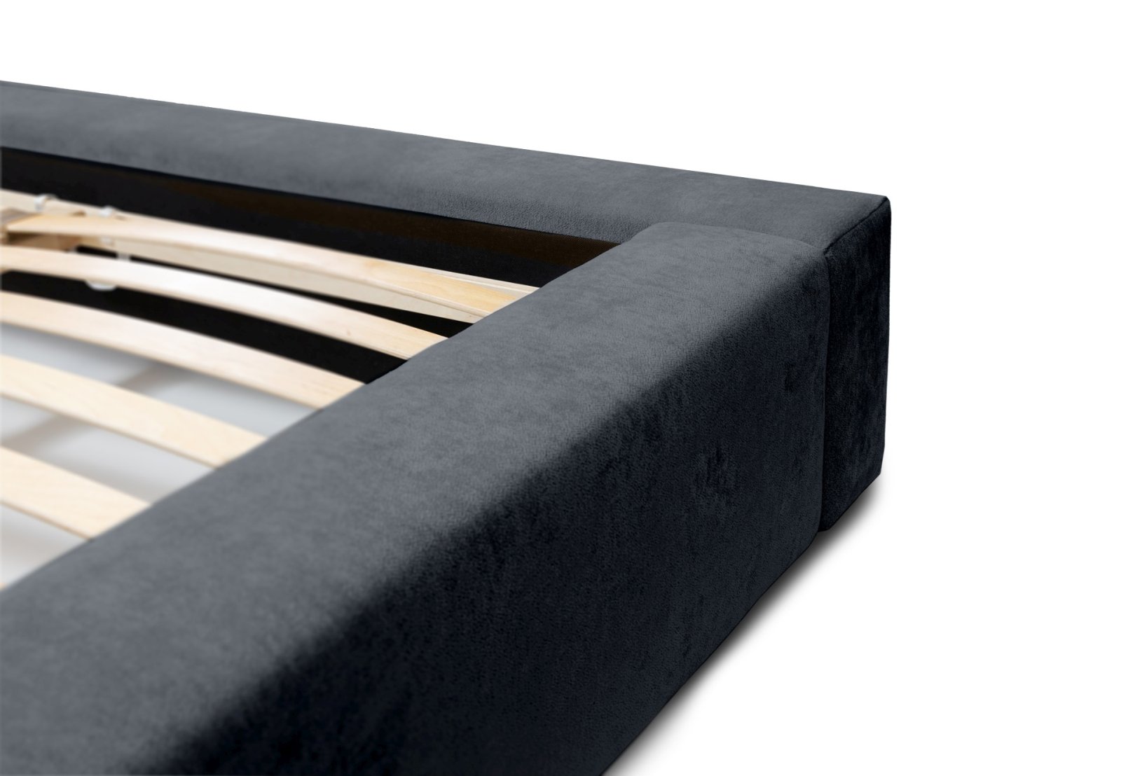 Polsterbett Pavo Chenille 140x200 mit Metallrahmen Ditra-New 11