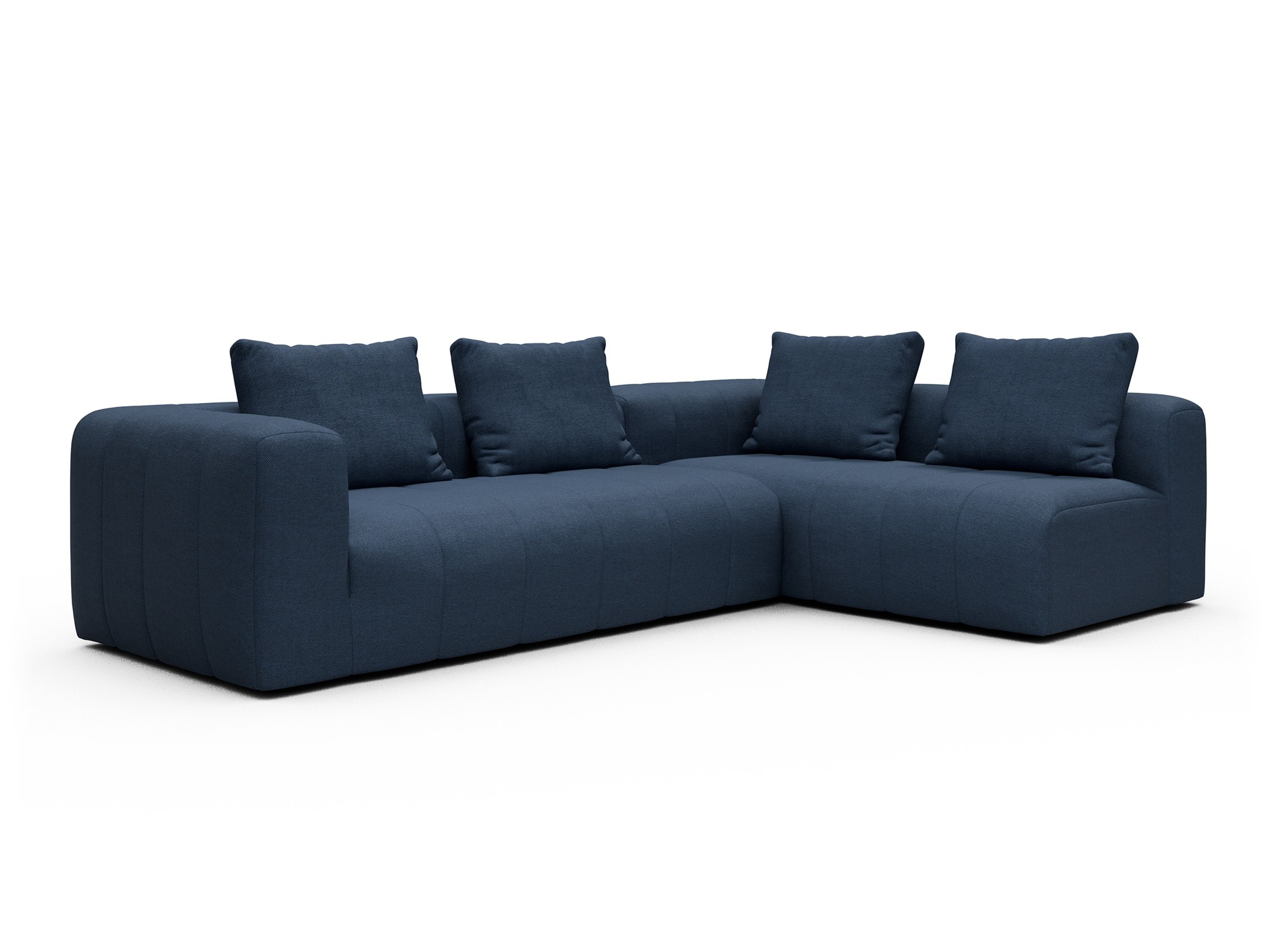 Hugo 2x 2,5-Sitzer Armlehne links Weda-Blue moebelfaktor