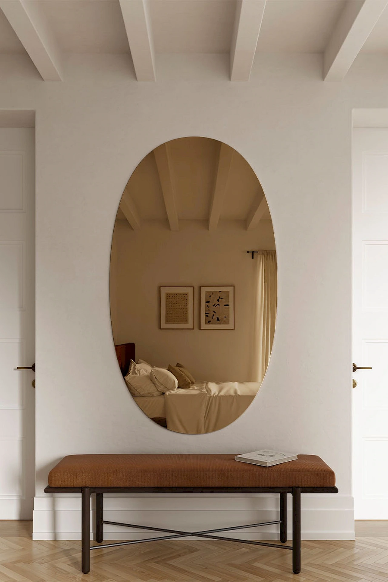 deKnudt Oval Bronze L – Raumansicht 4