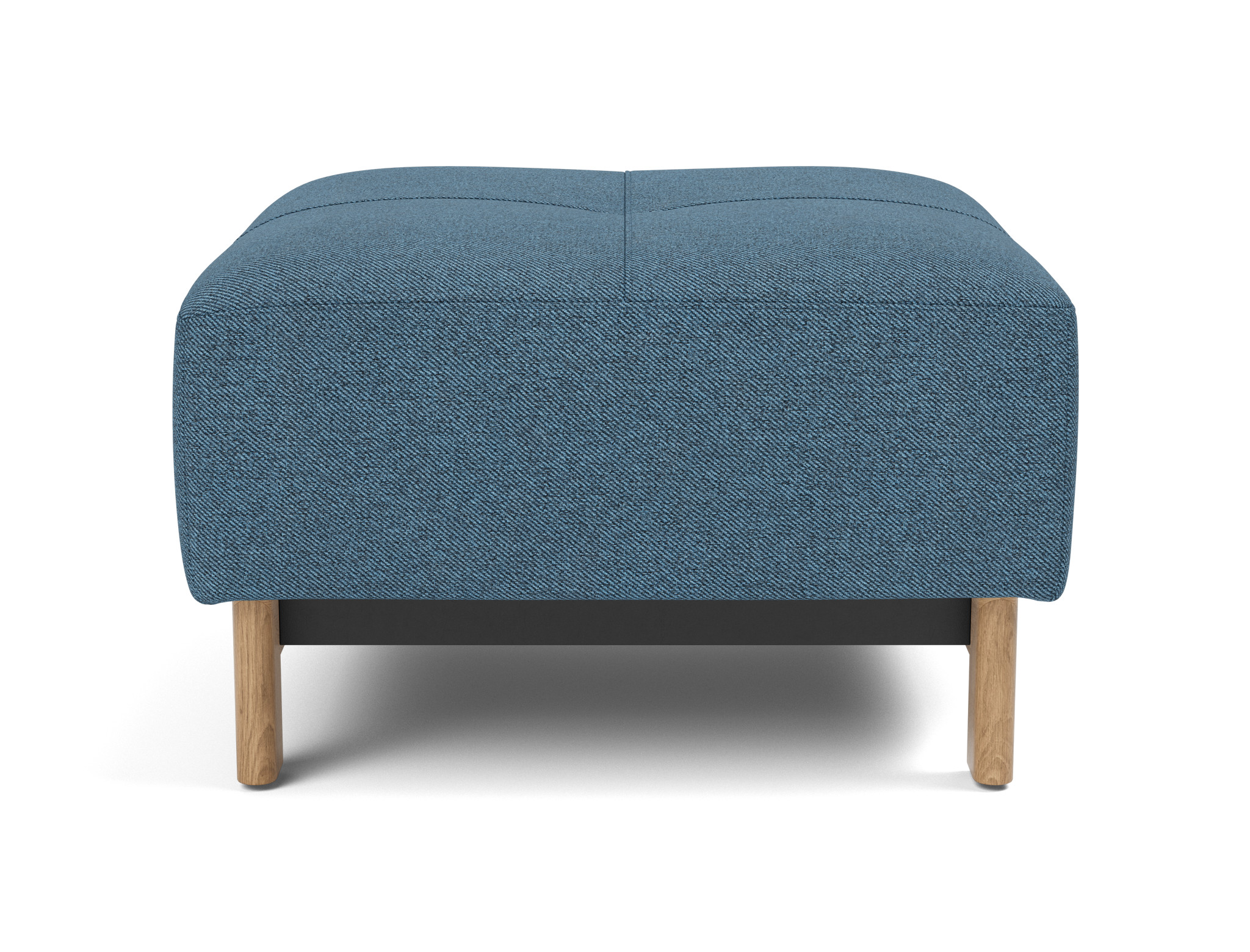 Hocker Pyxis Strukturierter Stoff Weda 302-Weda-Blue