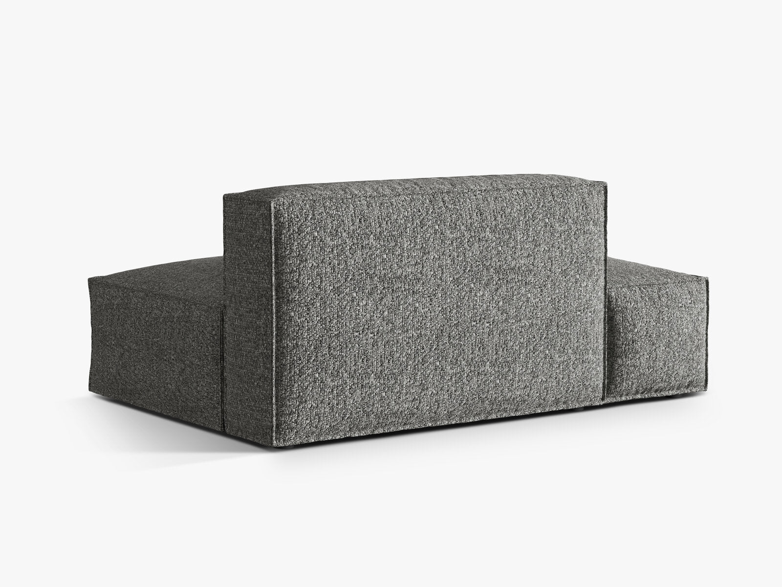 Micadoni Modul Nuria 3-Sitzer Links Boucle Graphit