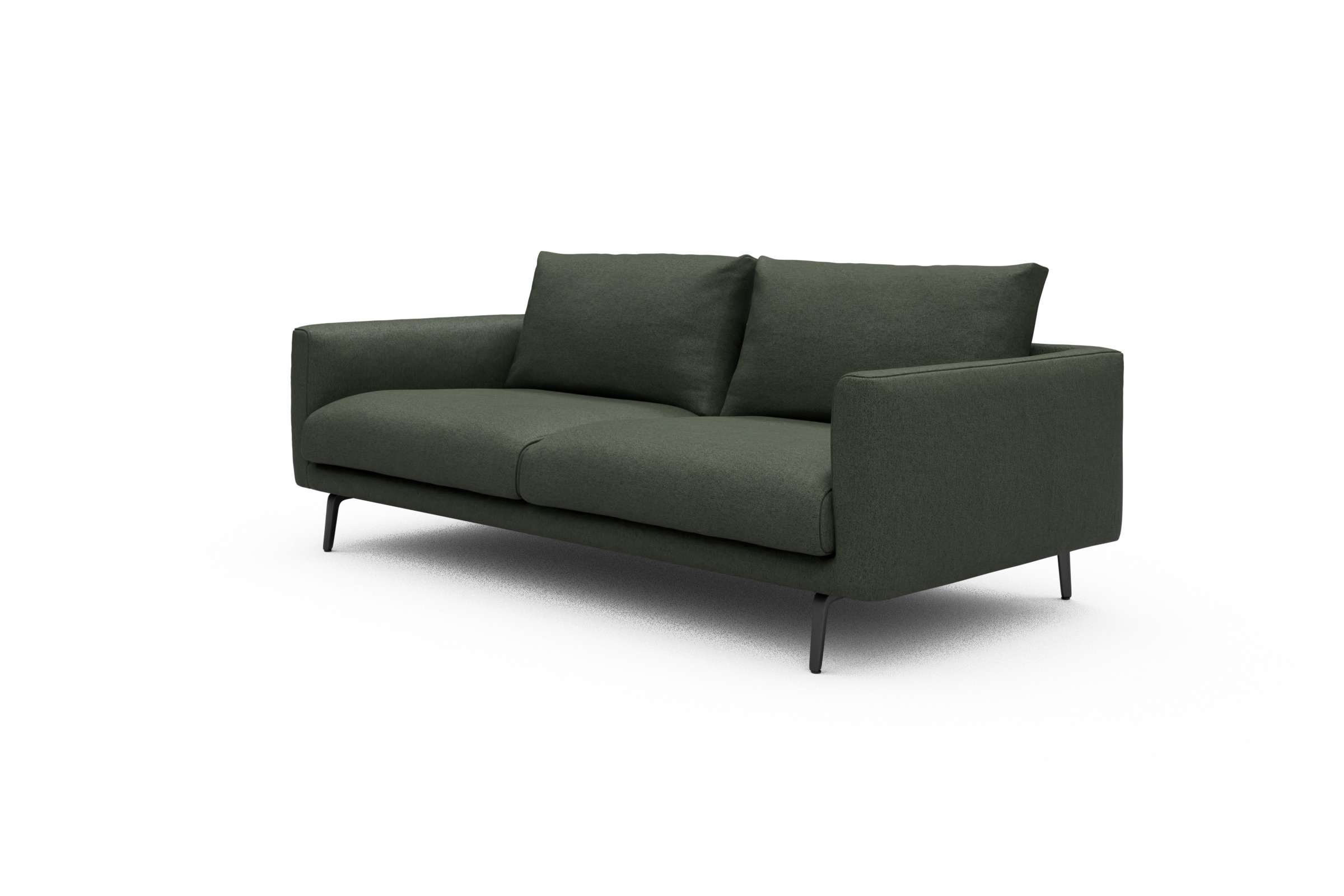 Sofa Karl 3-Sitzer Denari-Forest-Green