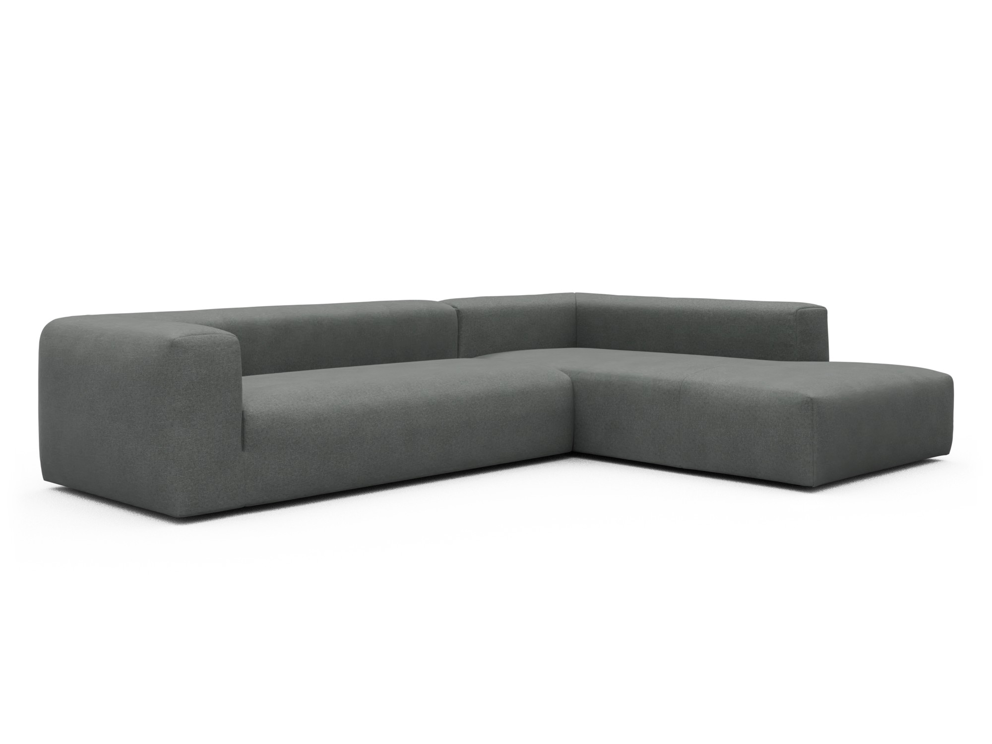 Skandi Home Ecksofa Fred Relax-Ecke rechts mit 2,5-Sitzer Satya-Steel moebelfaktor