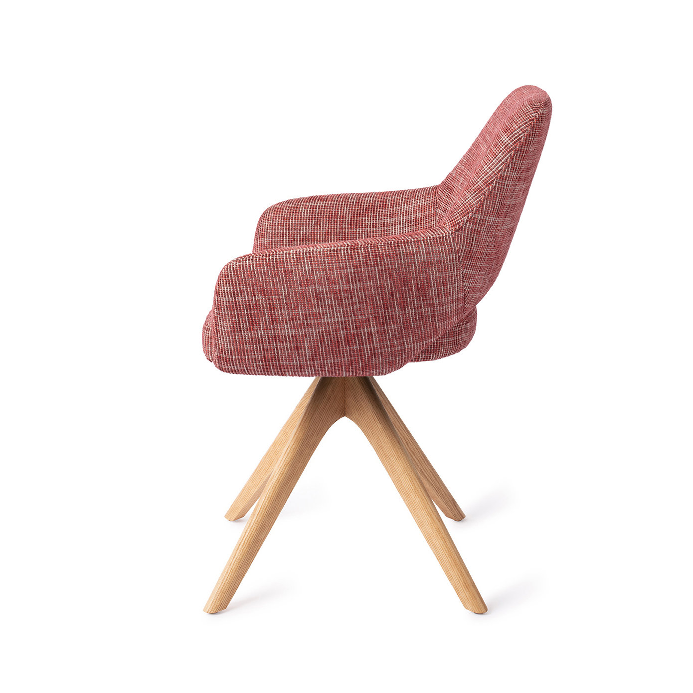 Jesper Home Esszimmerstuhl Yanai Berry Bars Revolve Eiche Natur