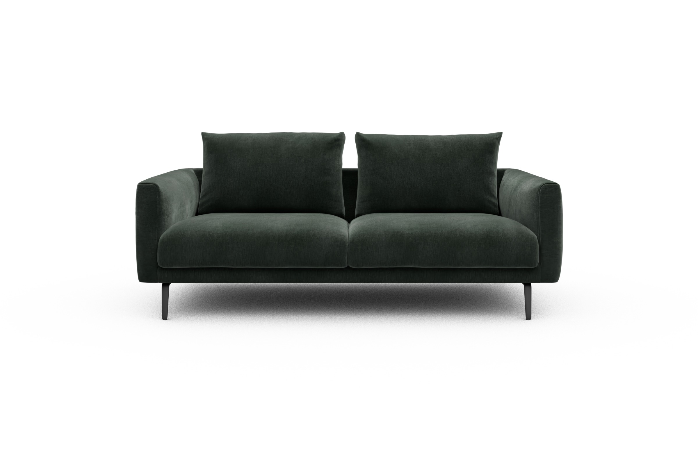 Skandi Home Sofa Karl 2-5-Sitzer Smooth-Laurel-Green moebelfaktor