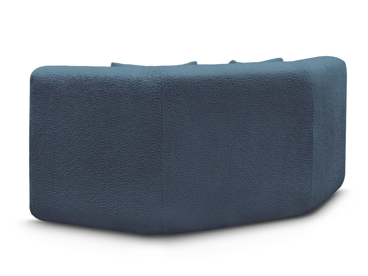 Bobochic Anda Sofa 2-Sitzer Chenille Hellblau