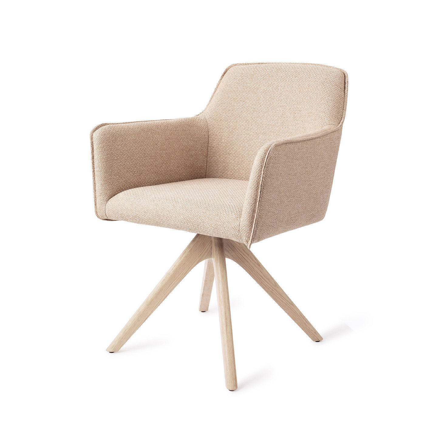Jesper Home Esszimmerstuhl Hofu Wild Walnut Revolve Eiche gebleicht