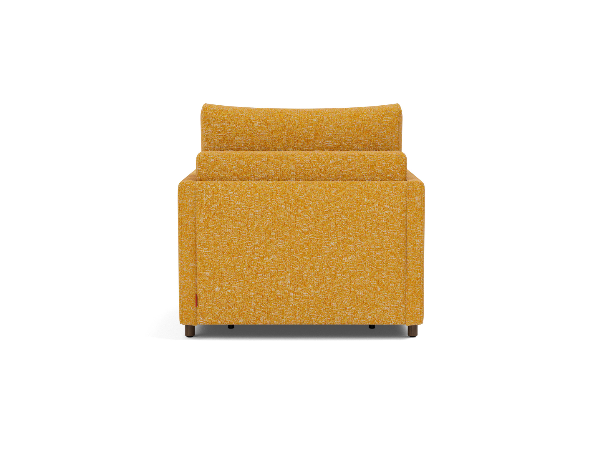 Schlafsessel Neah mit Slim-Armlehnen Boucle Skandi 536-Ochre