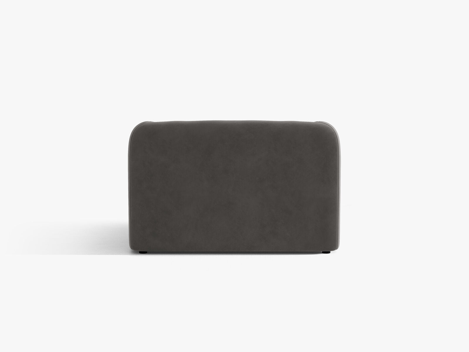 Micadoni Sessel Miley 1-Sitzer Samt Venus Grau