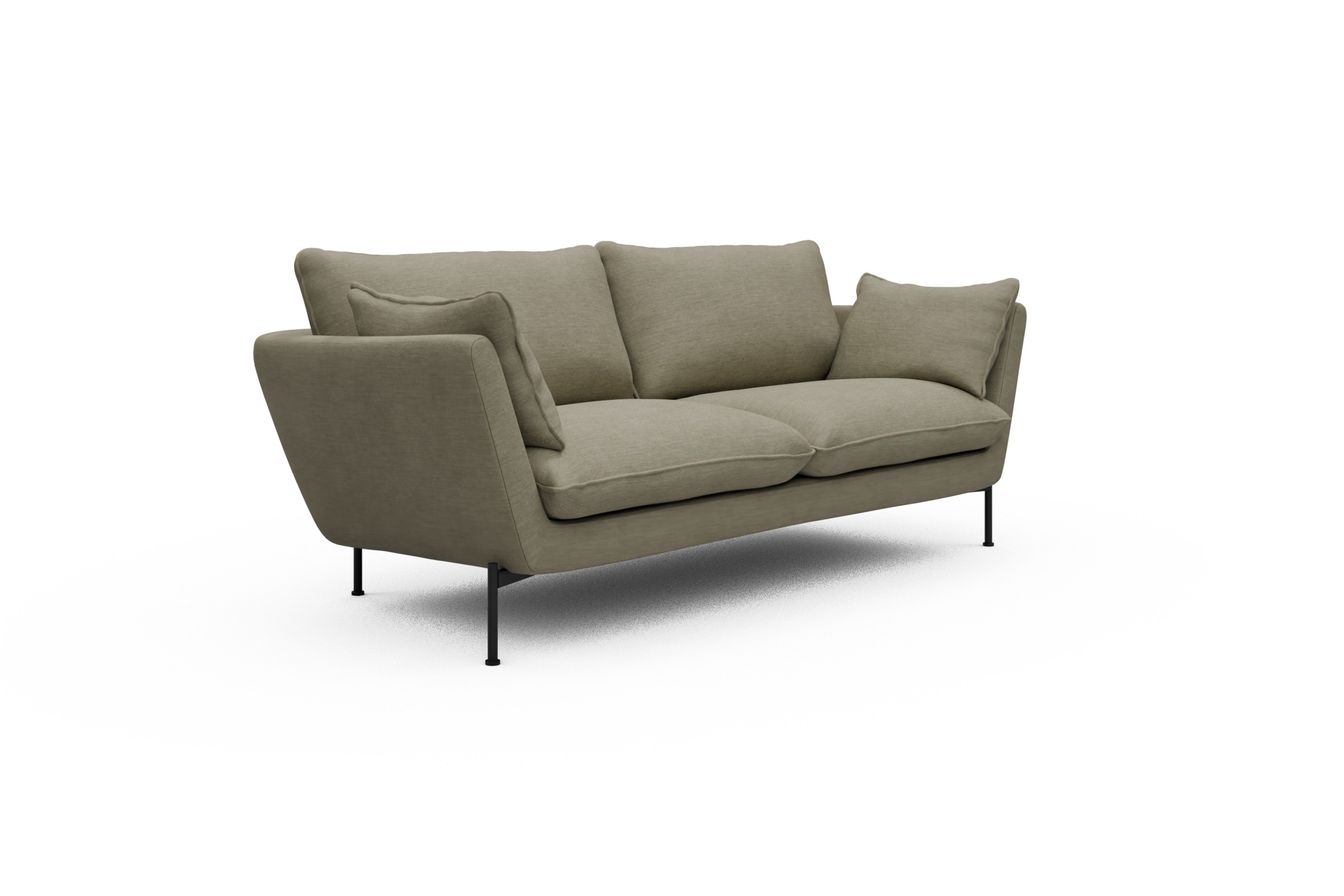 Sofa Anton 2-Sitzer Vivus-Dusty-Sand