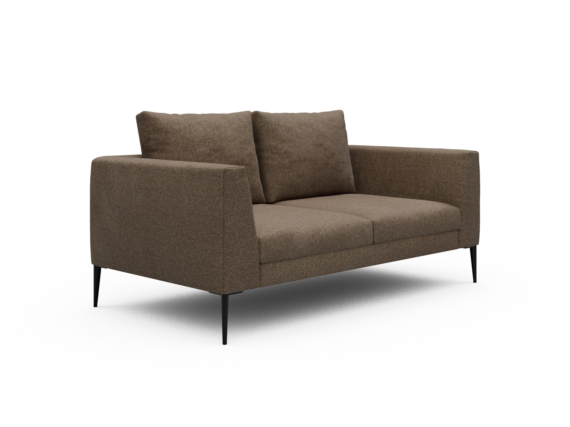 Skandi Home Sofa Paul 2-Sitzer Aivi-Khaki-Brown moebelfaktor