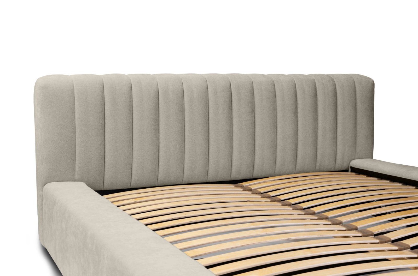 Polsterbett Carno Chenille 140x200 mit Metallrahmen Ditra-New 03