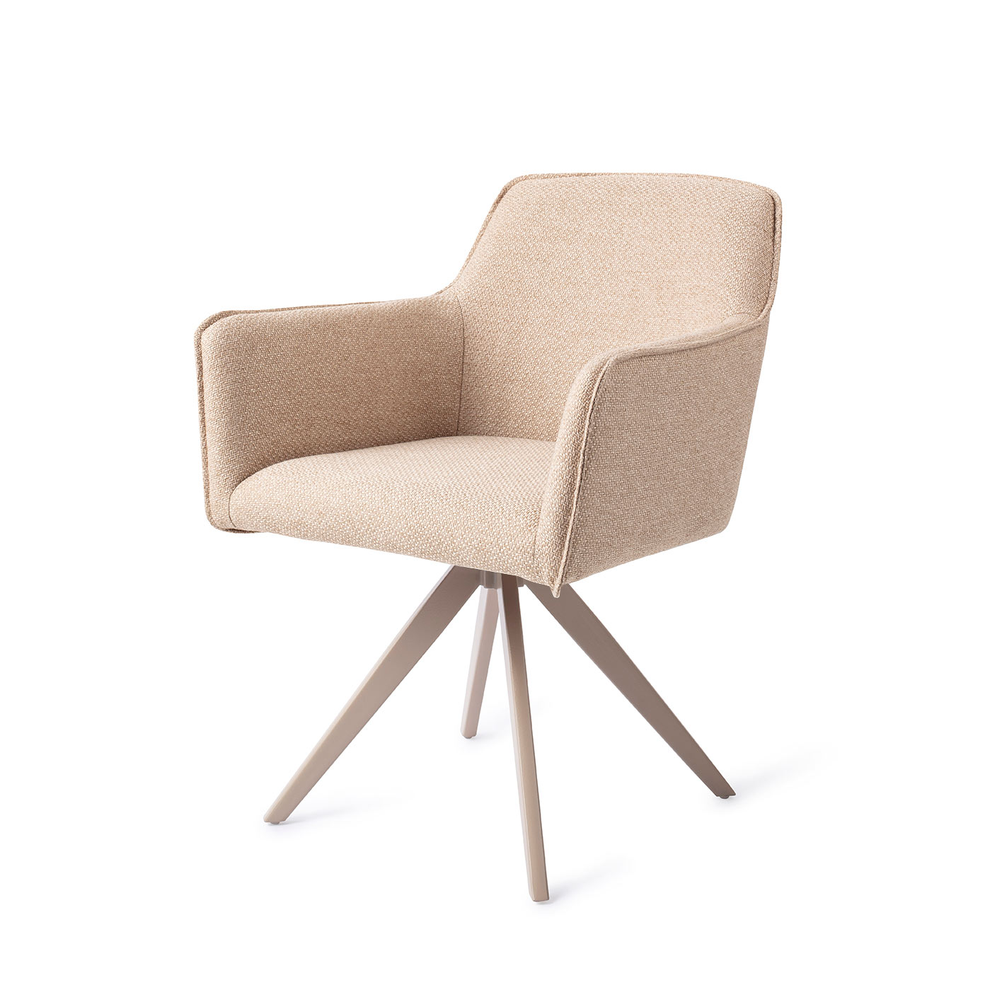 Jesper Home Esszimmerstuhl Hofu Wild-Walnut Turn Beige