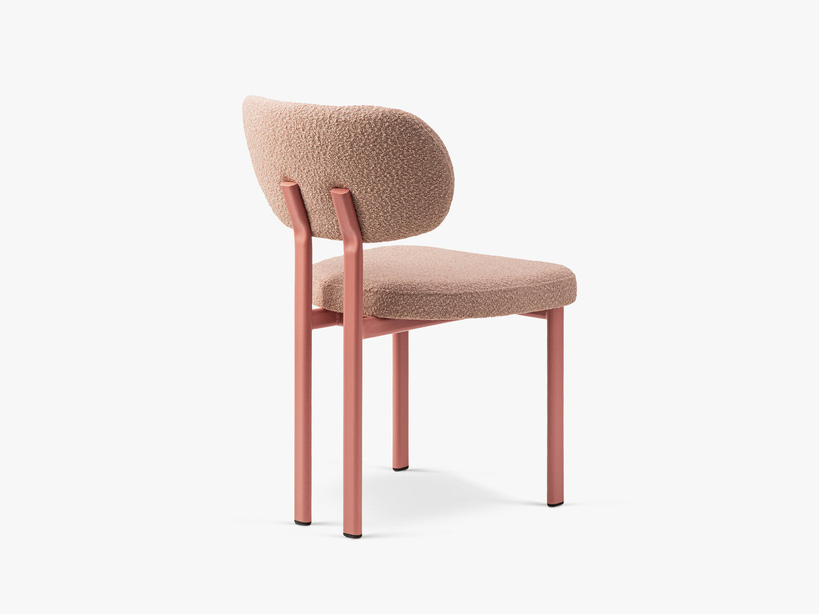 Micadoni Stuhl Sam Boucle Baloo Puderrosa Flamingo