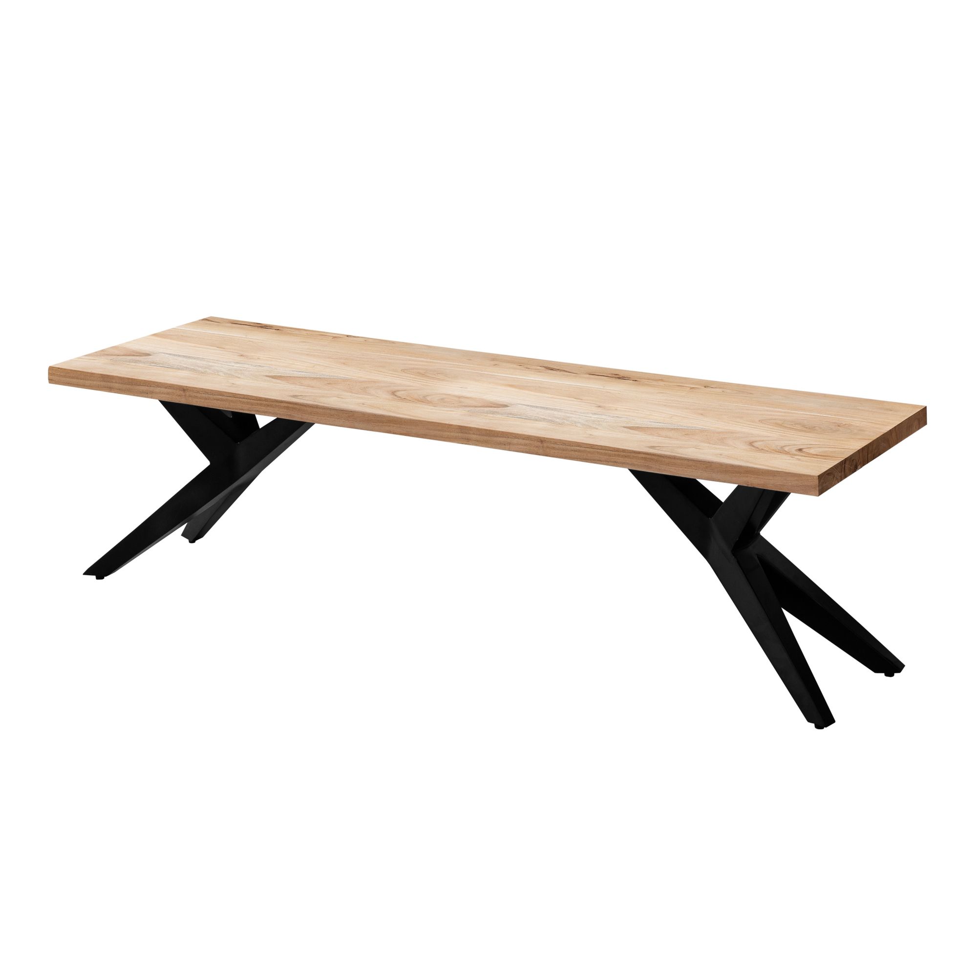 Essbank Klofta Akazie Massivholz Braun 120 × 45 × 45 cm