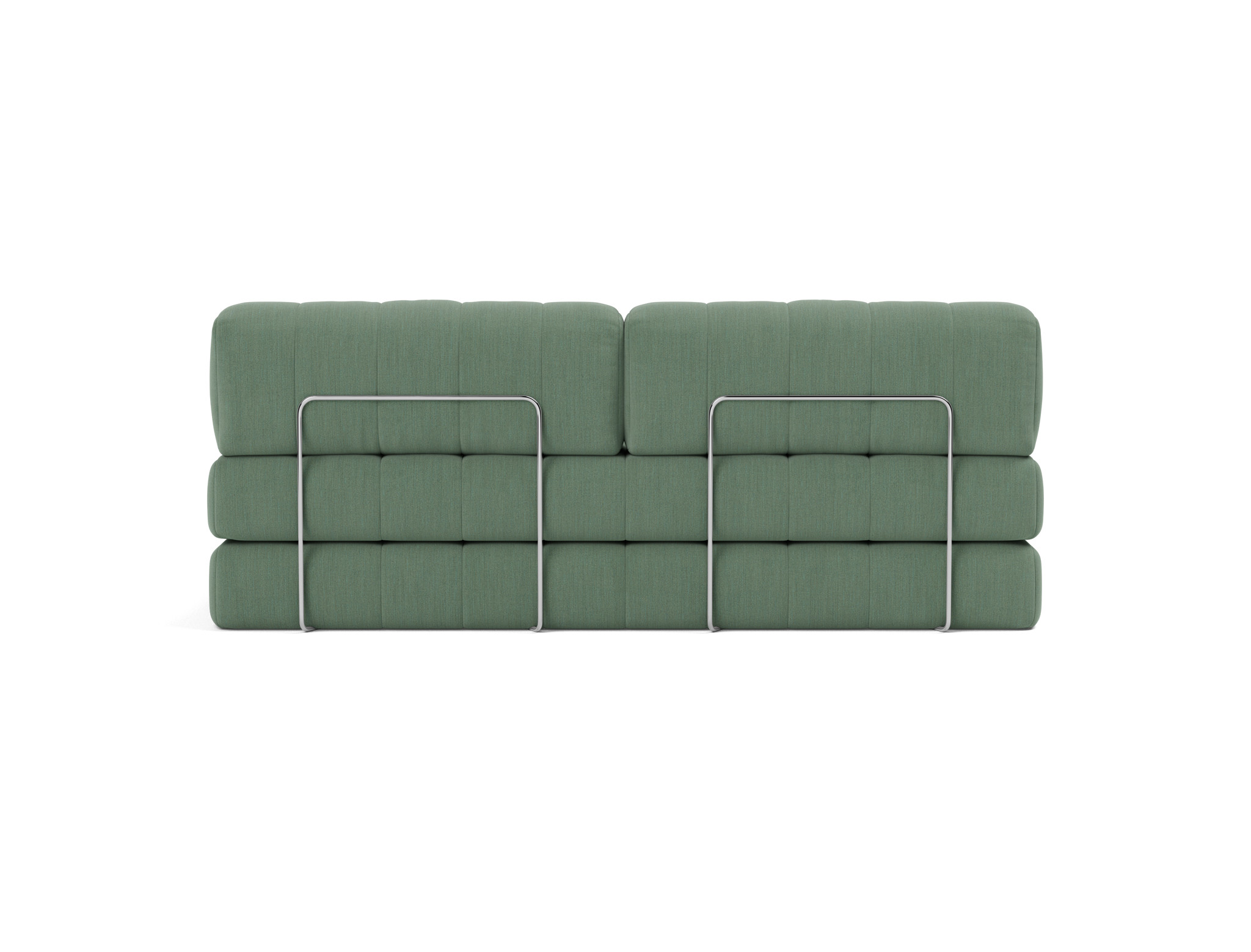 Schlafsofa CozyPad Flachgewebe Elegance 518-Green