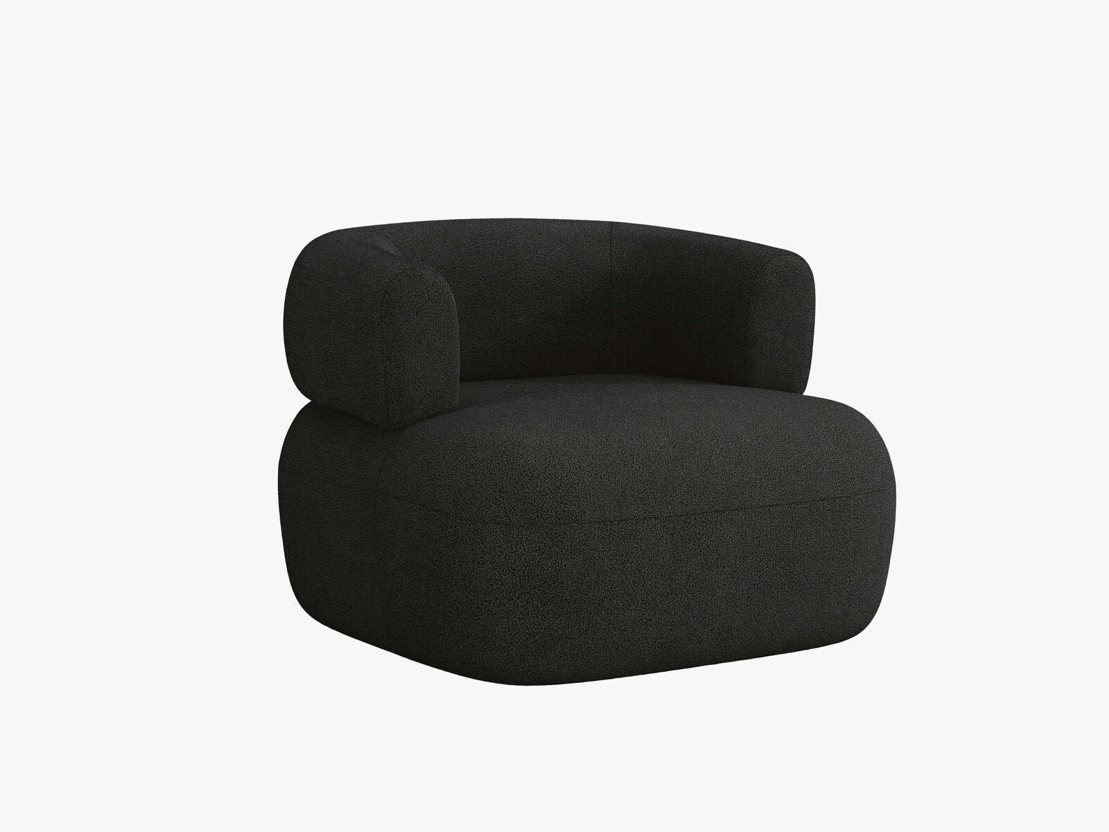 Micadoni Sessel Jenny Boucle Now or Never Schwarz