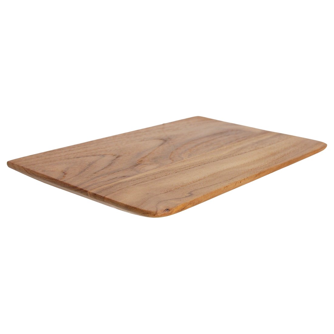 Raw Materials Craftsman Wandregal aus Teakholz 2er-Set 25cm