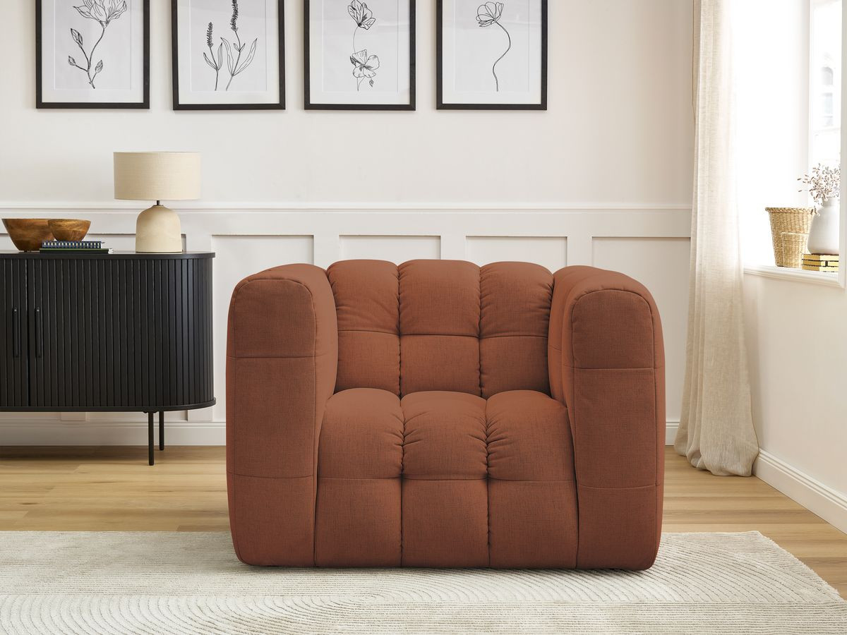Bobochic Ulysse Sessel Stoff Orange