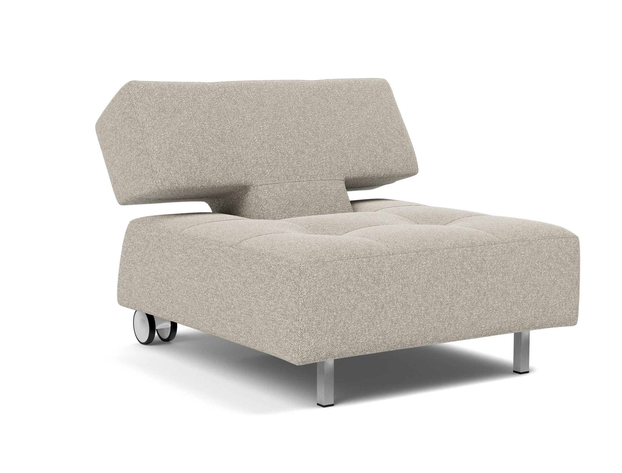 Sessel Long Horn D.E.L. Boucle Skandi 539-Beige