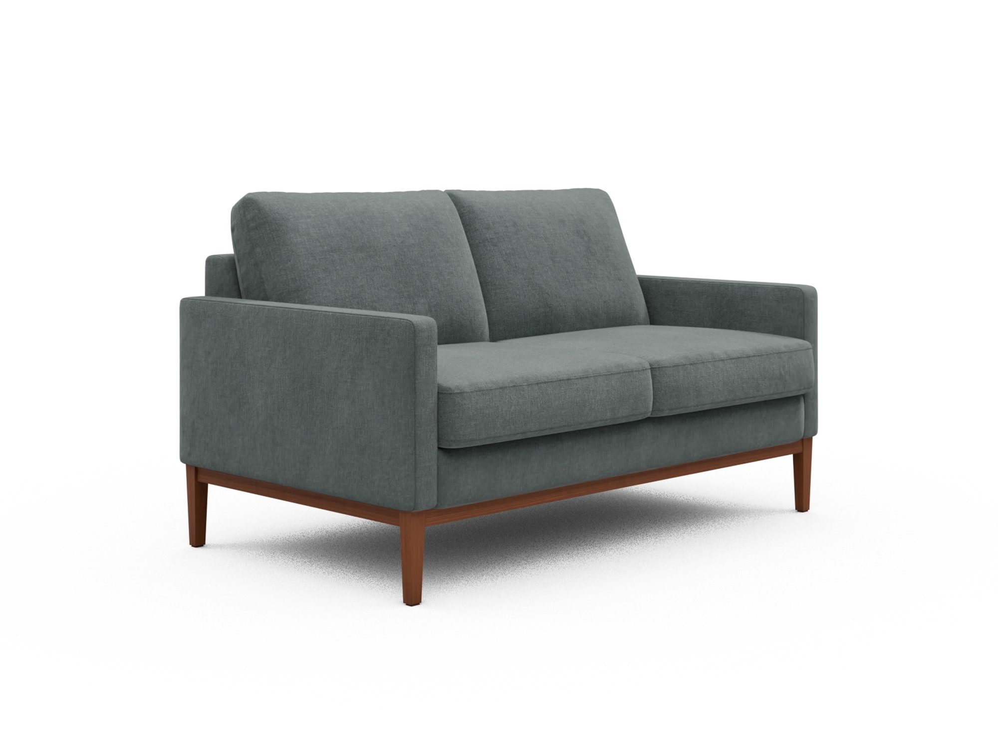 Skandi Home Sofa Bodo 2-Sitzer Smooth-Silver-Grey moebelfaktor