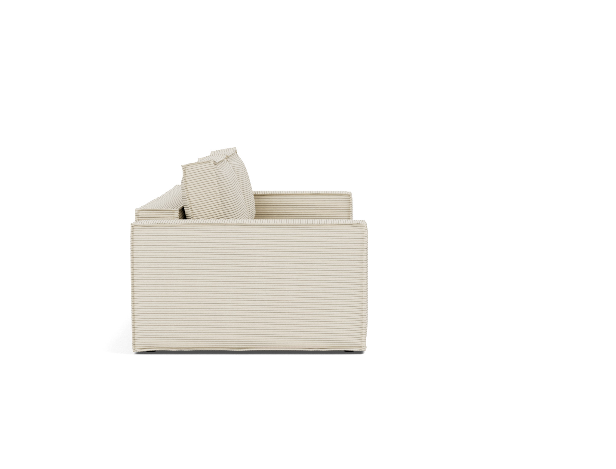Schlafsofa Newilla Kord Corduroy 594-Ivory