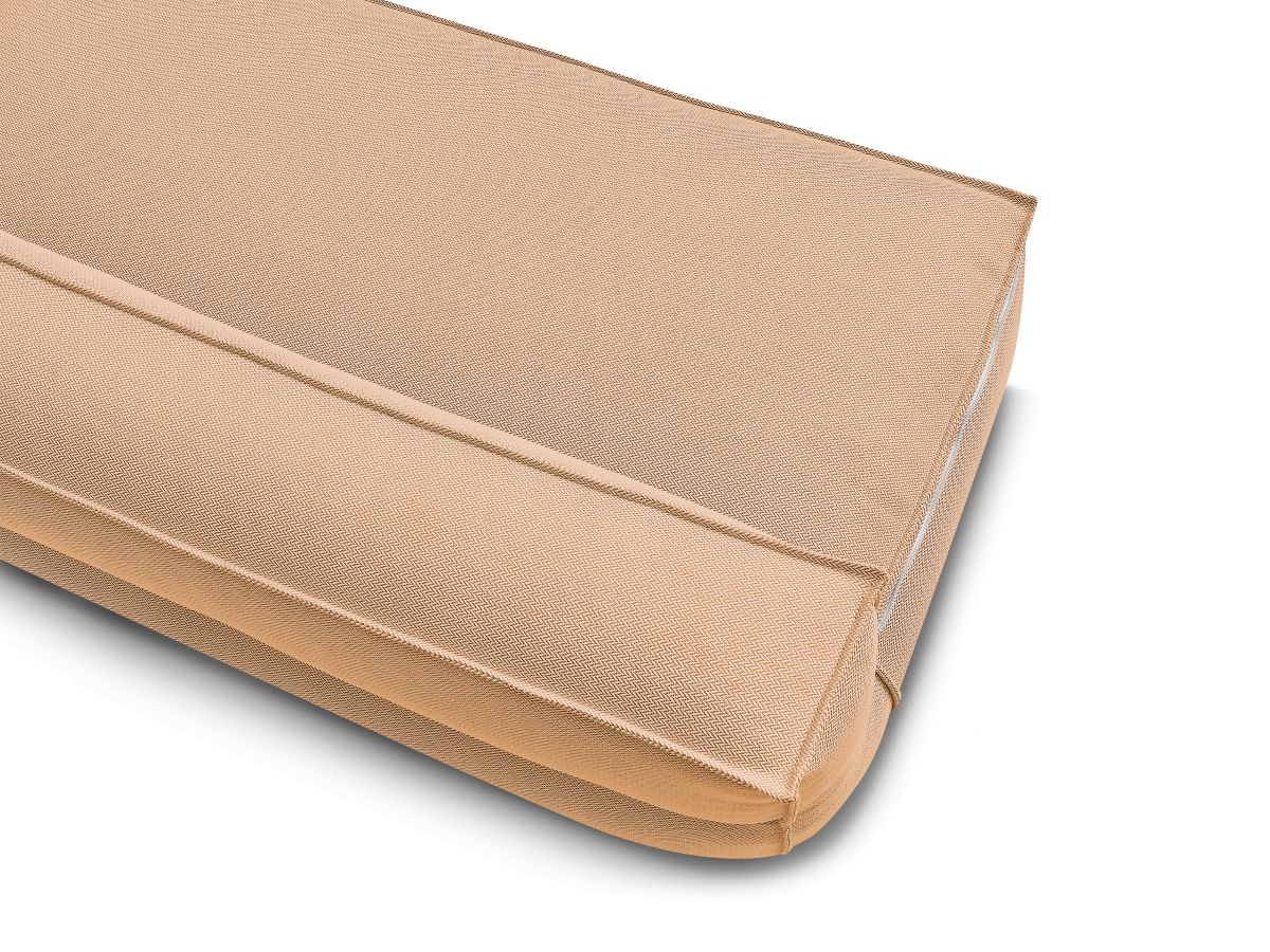 Bobochic Biarritz Sofamodul 2-Sitzer Melange-Stoff Orange