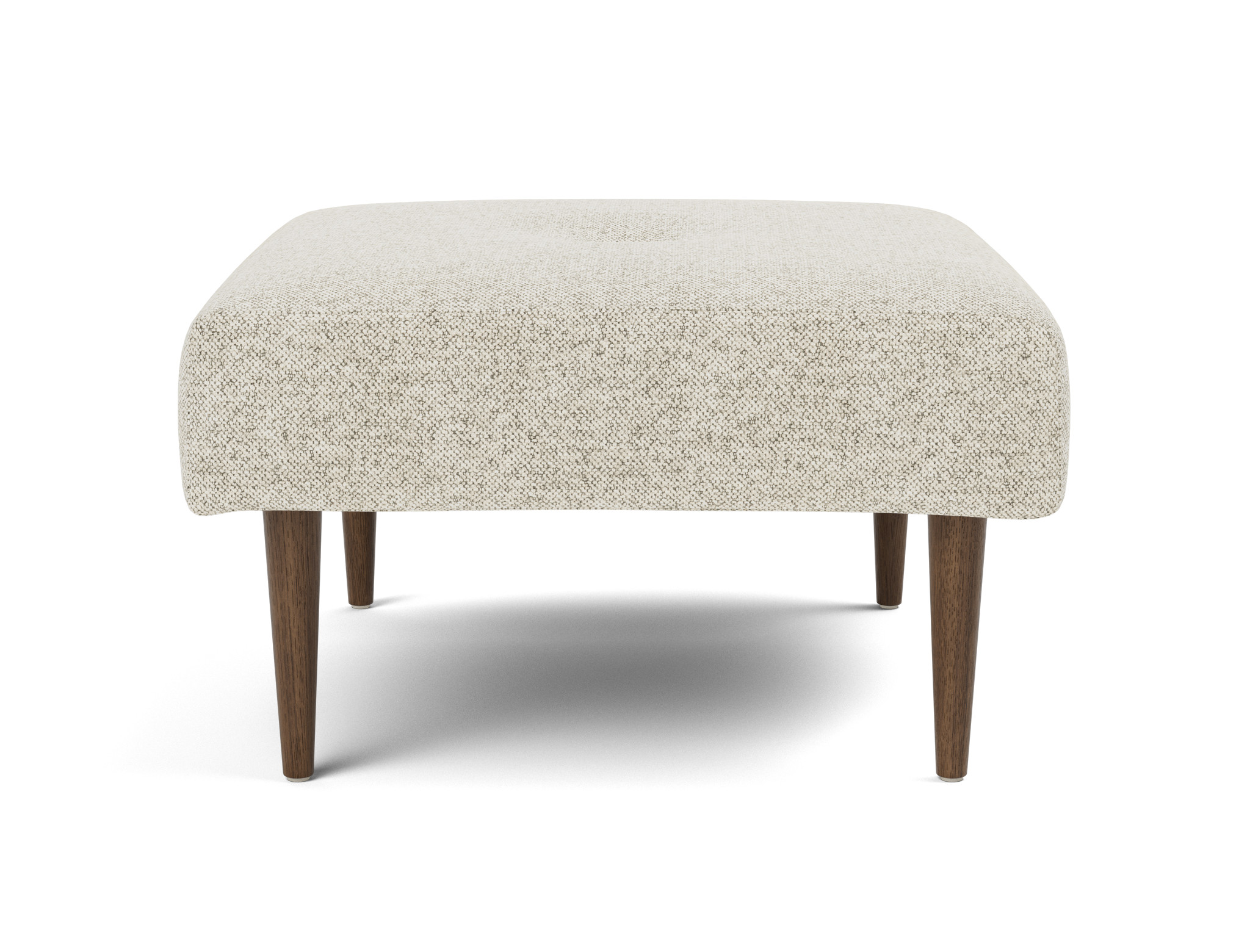 Hocker Recast Strukturierter Stoff Taura 357-Off-White