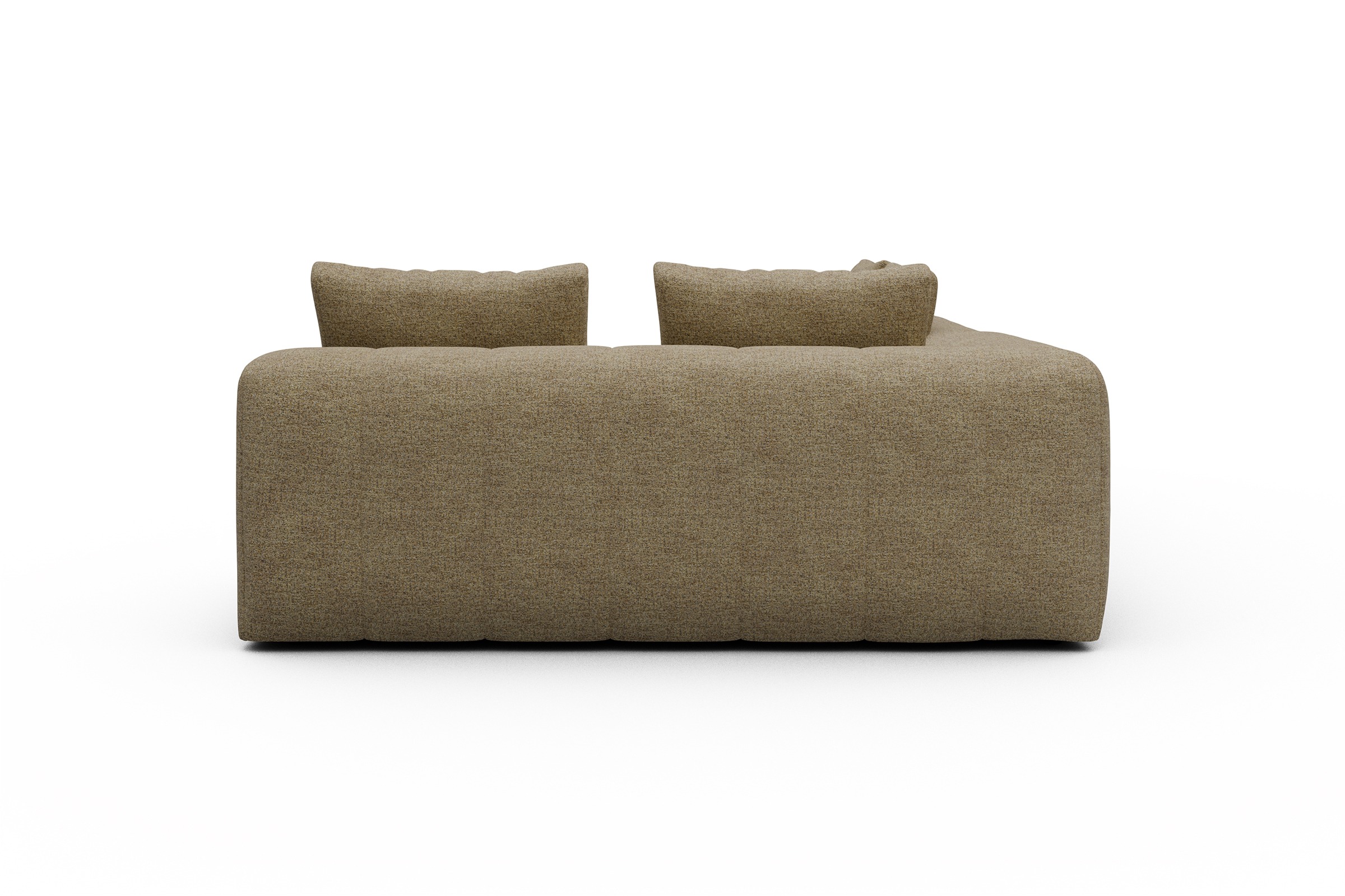 Ecksofa Hugo 2x 2,5-Sitzer Armlehne links Carreno-Silician-Yellow