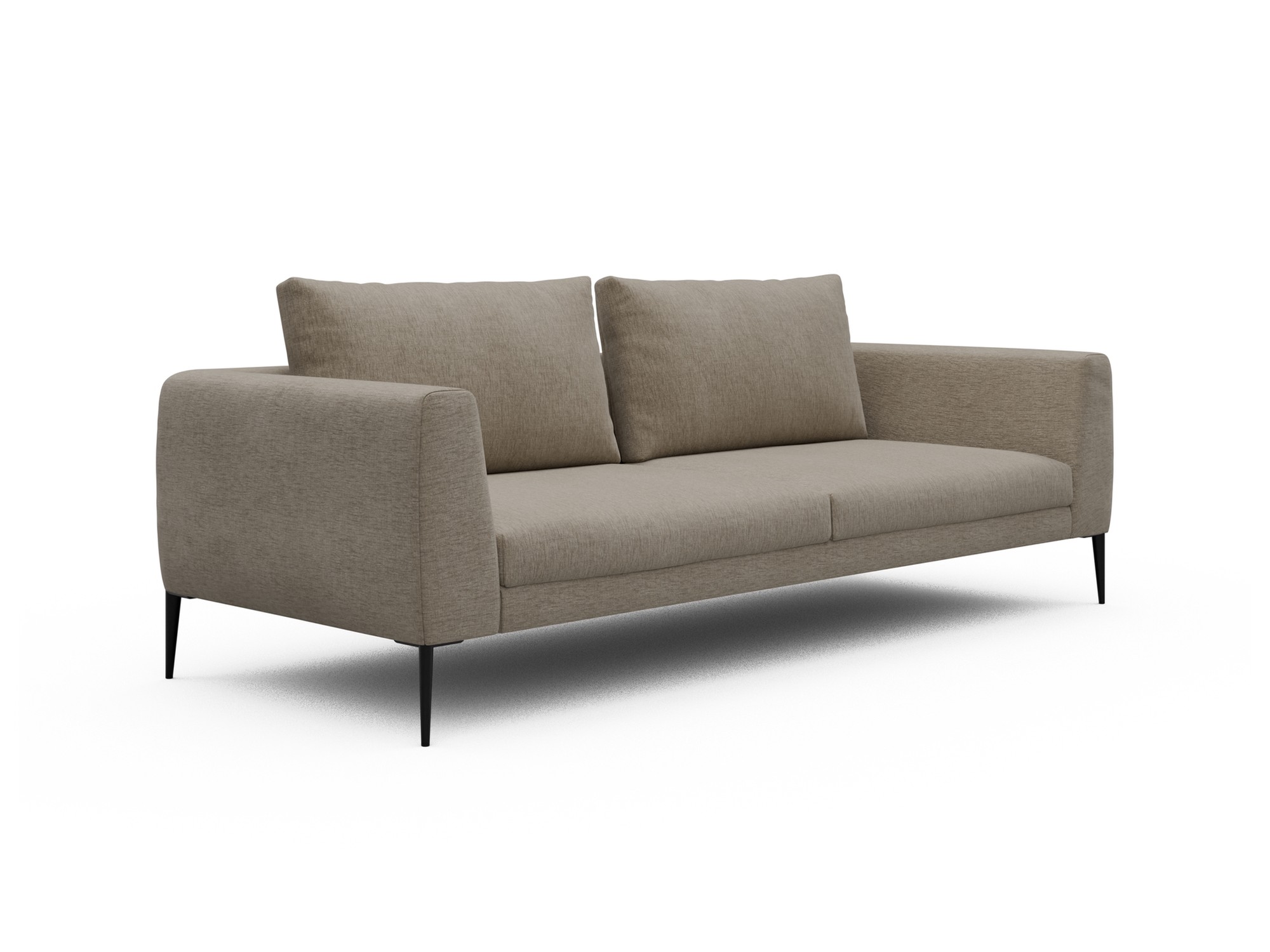 Skandi Home Sofa Paul 3-Sitzer Smooth-Beige moebelfaktor