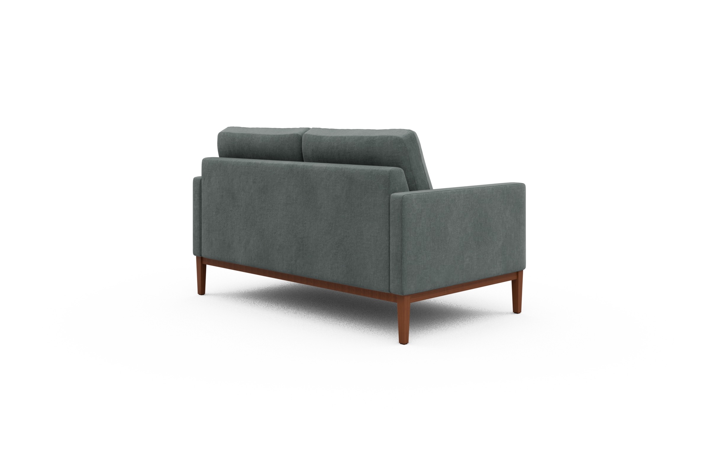 Sofa Bodo 2-Sitzer Smooth-Silver-Grey