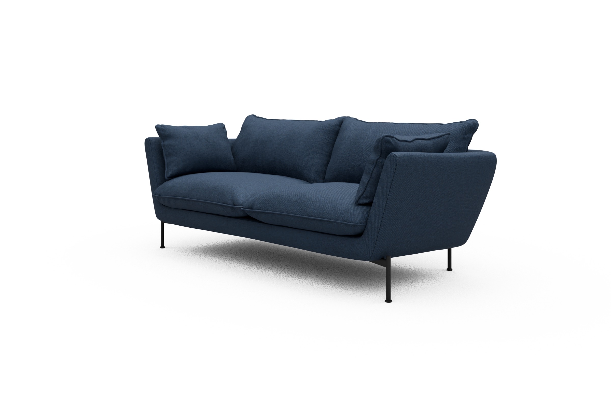 Sofa Anton PREMIUM 2-Sitzer Weda-Blue