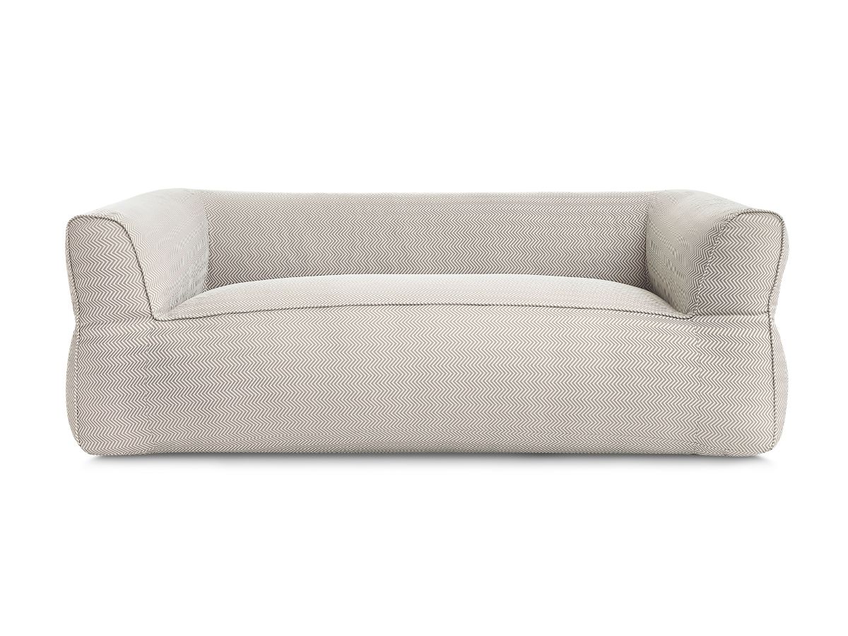 Bobochic Nour Gartensofa 3-Sitzer Stoff Beige