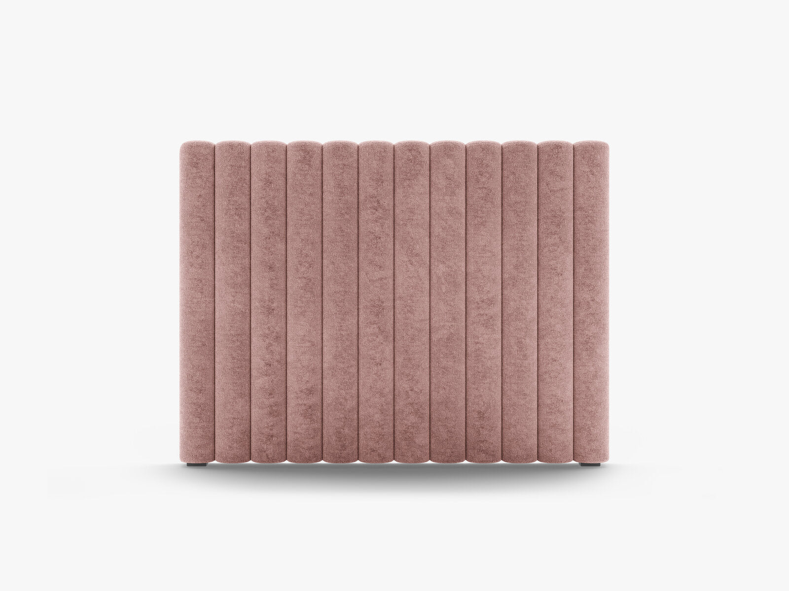Micadoni Mistero Samtiger Kopfteil 80 cm Chenille Perfect Harmony Rosa 120x95