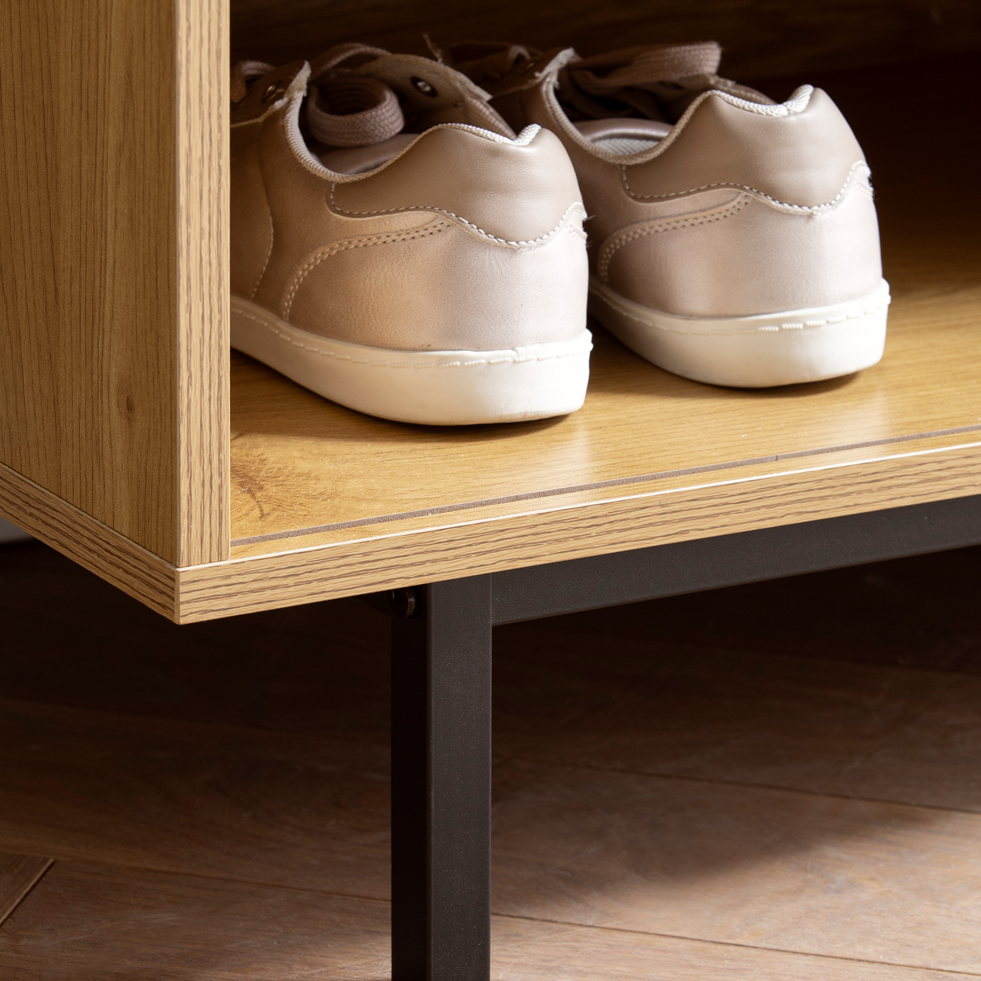 Schuhbank Eggedal Braun 120 × 40 × 75,5 cm