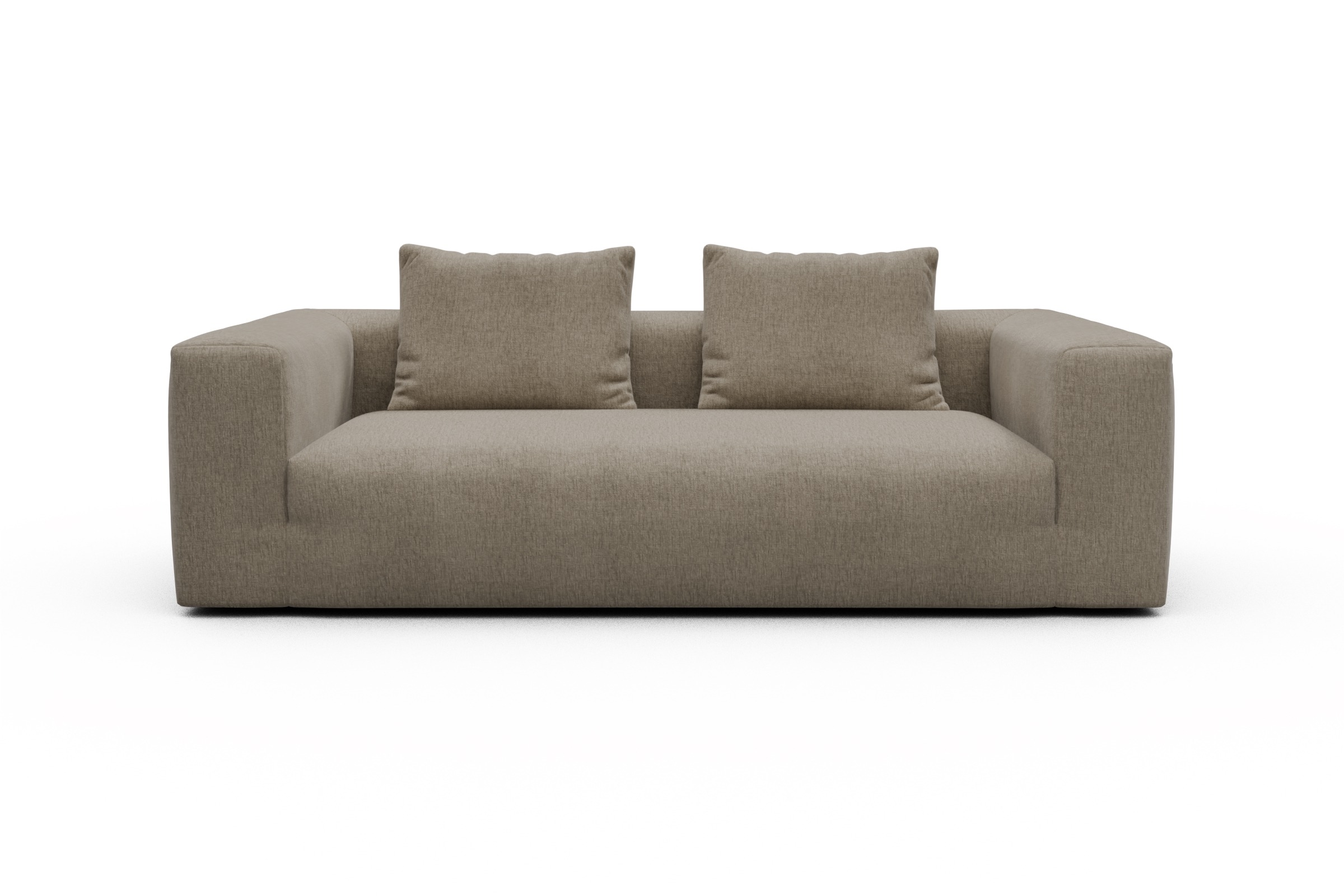 Skandi Home Sofa Fred 3-Sitzer Smooth-Beige moebelfaktor