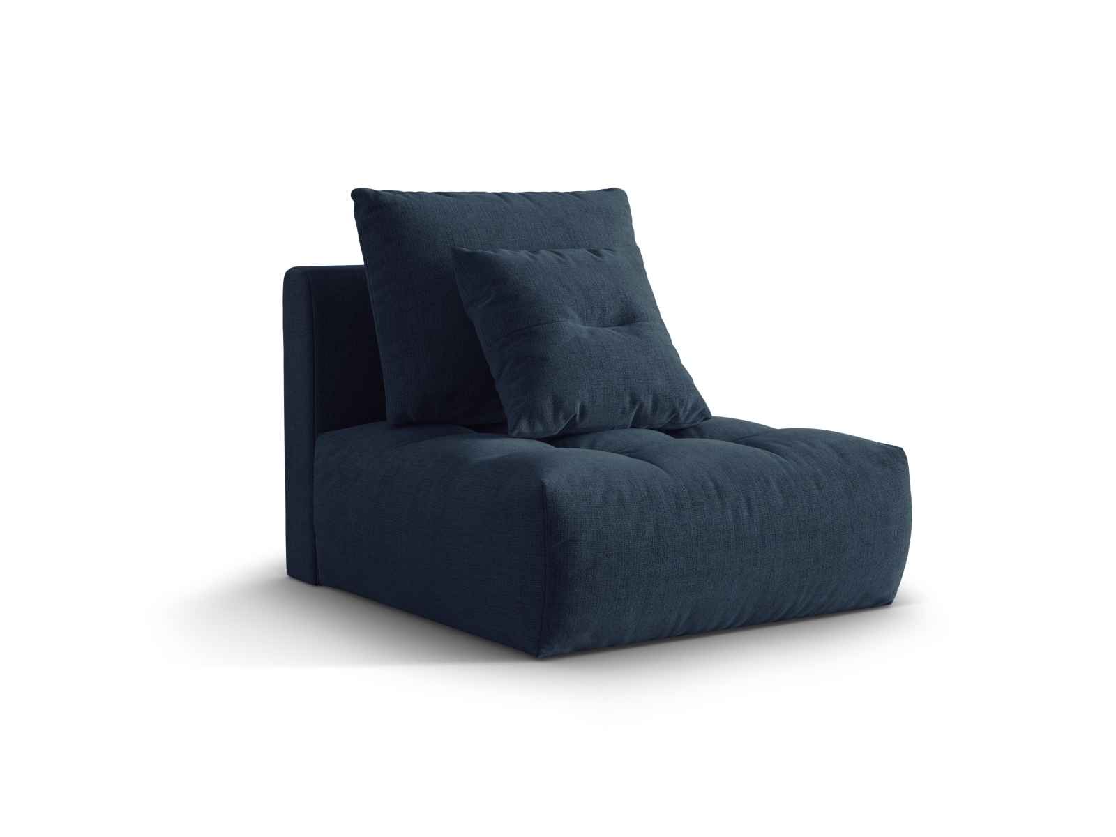 Micadoni Armloses Modul Bloom Strukturierter Stoff City Dunkelblau