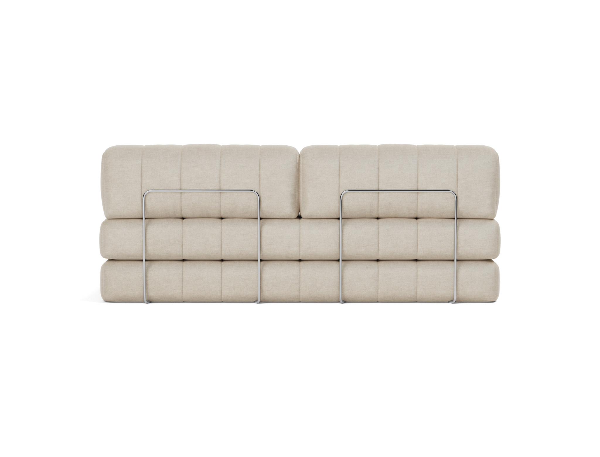 Schlafsofa CozyPad Flachgewebe Phobos 586-Latte