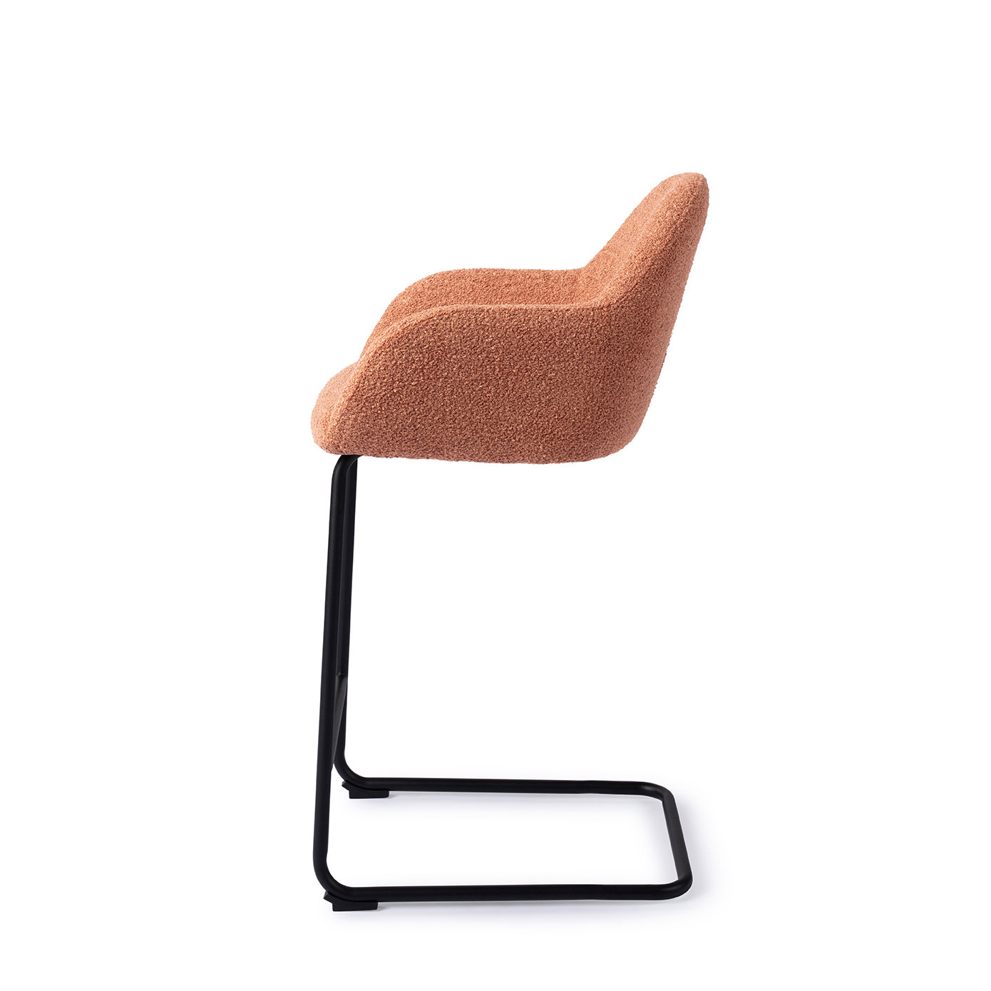 Jesper Home Barhocker Kushi Amber Autumn Arch Schwarz Tresenhöhe 65 cm