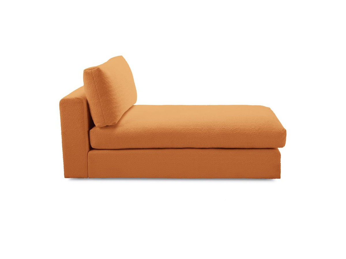 Bobochic Paris Méridienne-Modul Bouclé-Stoff Gelb
