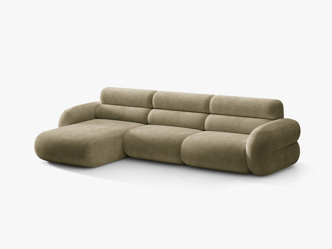 Micadoni Neo Ecksofa 4-Sitzer Links Chenille Golden Hellolive