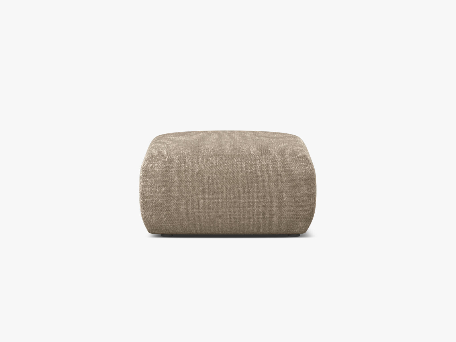 Micadoni Hocker Molino Medium Chenille Eden Dunkelbeige