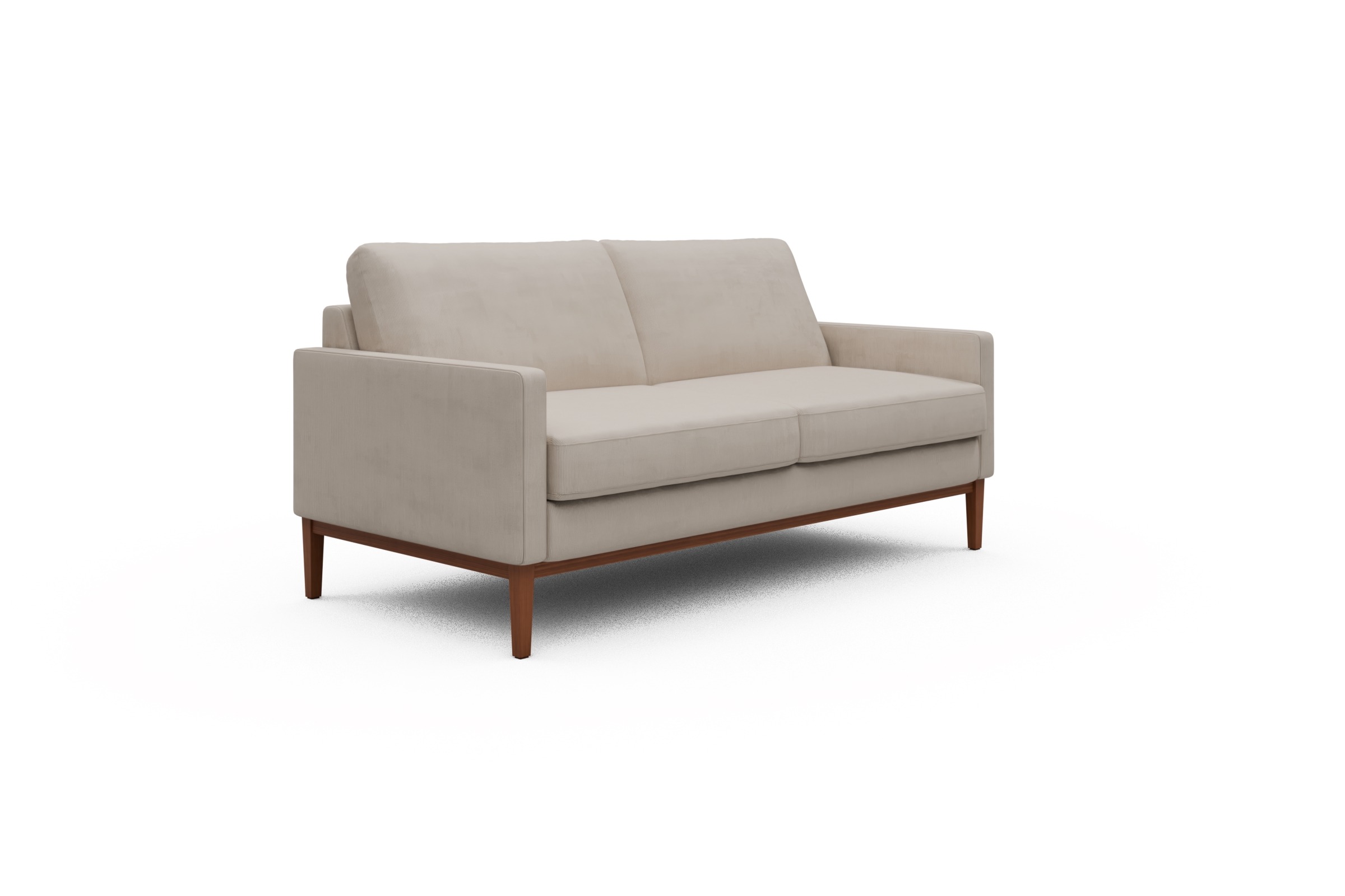 Sofa Bodo 2,5-Sitzer Cordufine-Off-White