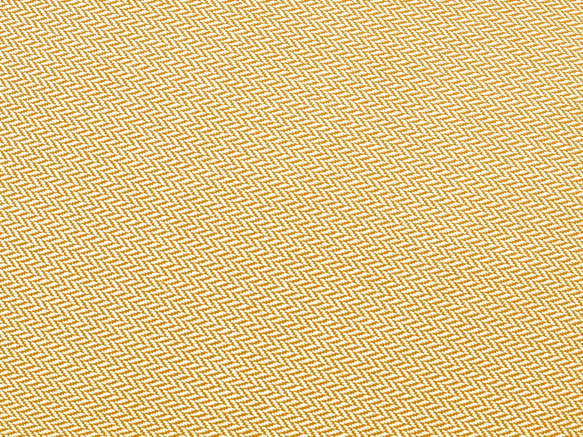 Bobochic Biarritz Pouf Melange-Stoff Orange
