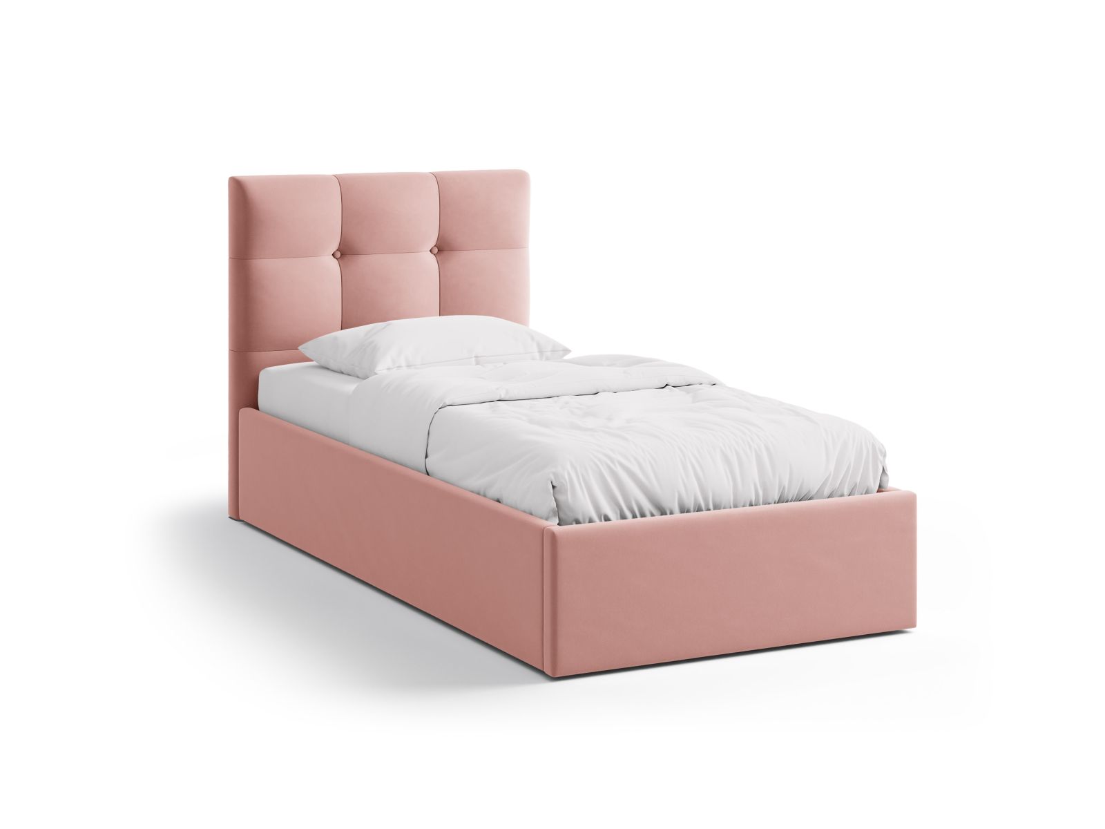 Micadoni Bett Phaedra Samt Magic Velvet Rosa 90x200