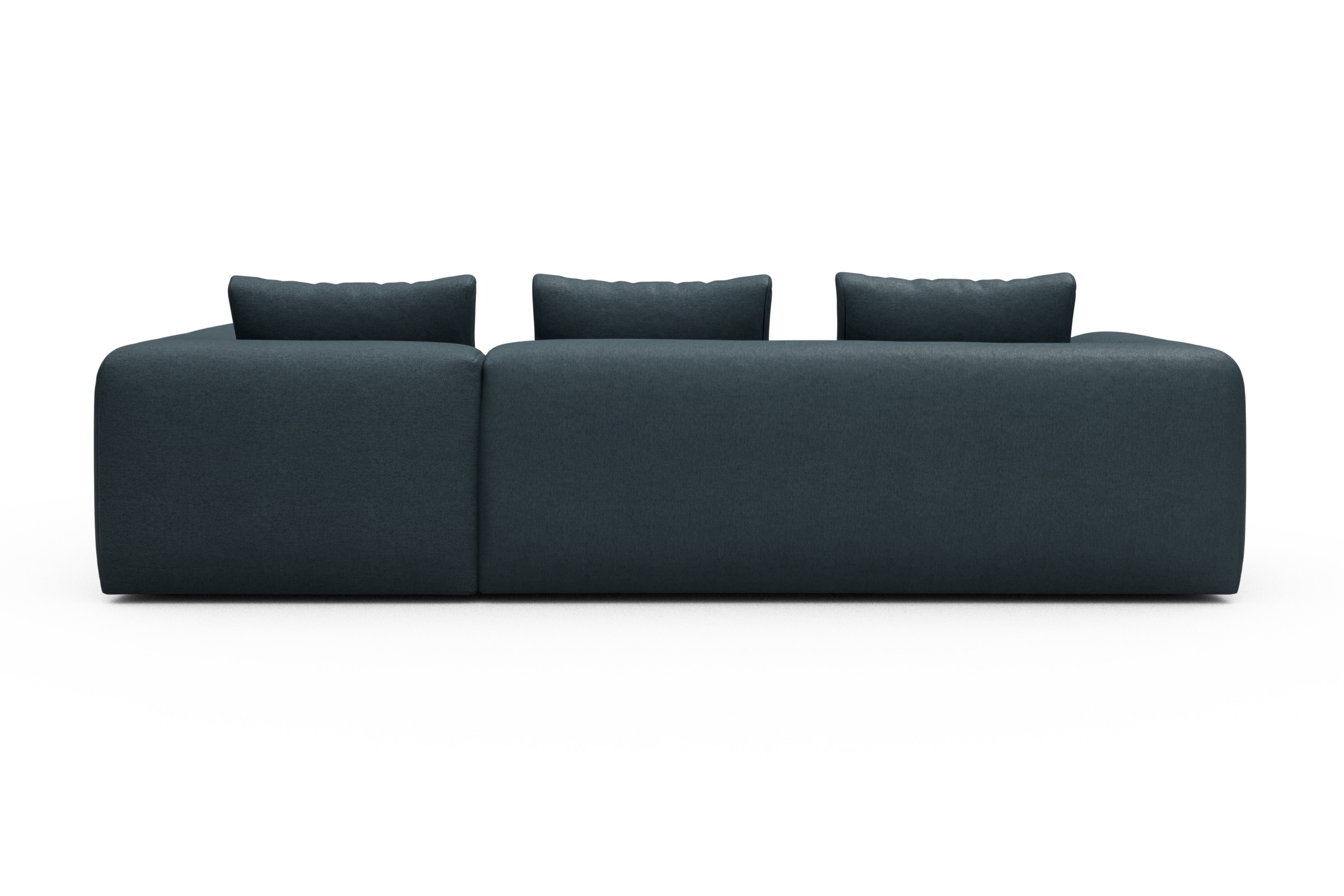 Ecksofa Fred 2x 2,5-Sitzer rechts offen Denari-Royal-Blue