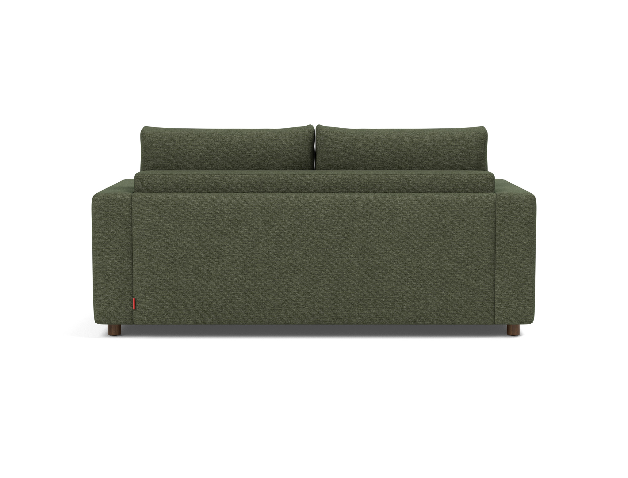 Schlafsofa Neah mit Standard-Armlehnen 160 Strukturierter Stoff Taura 353-Forest