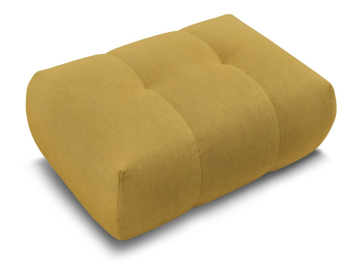 Bobochic Fuji Pouf Stoff Gelb
